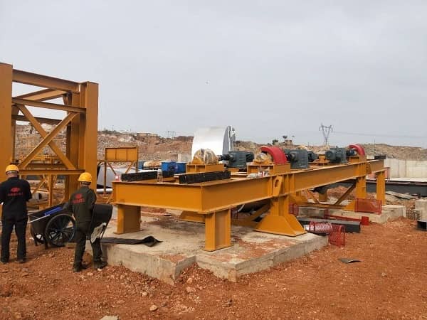 assist  Rwanda customers in installing asphalt plant_2